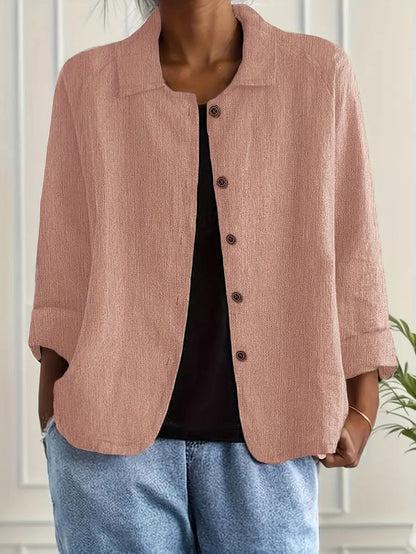 Denise | Women's Classic Lightweight Layered Long Sleeve Versatile Shirt 1