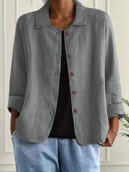 Denise | Women's Classic Lightweight Layered Long Sleeve Versatile Shirt 6