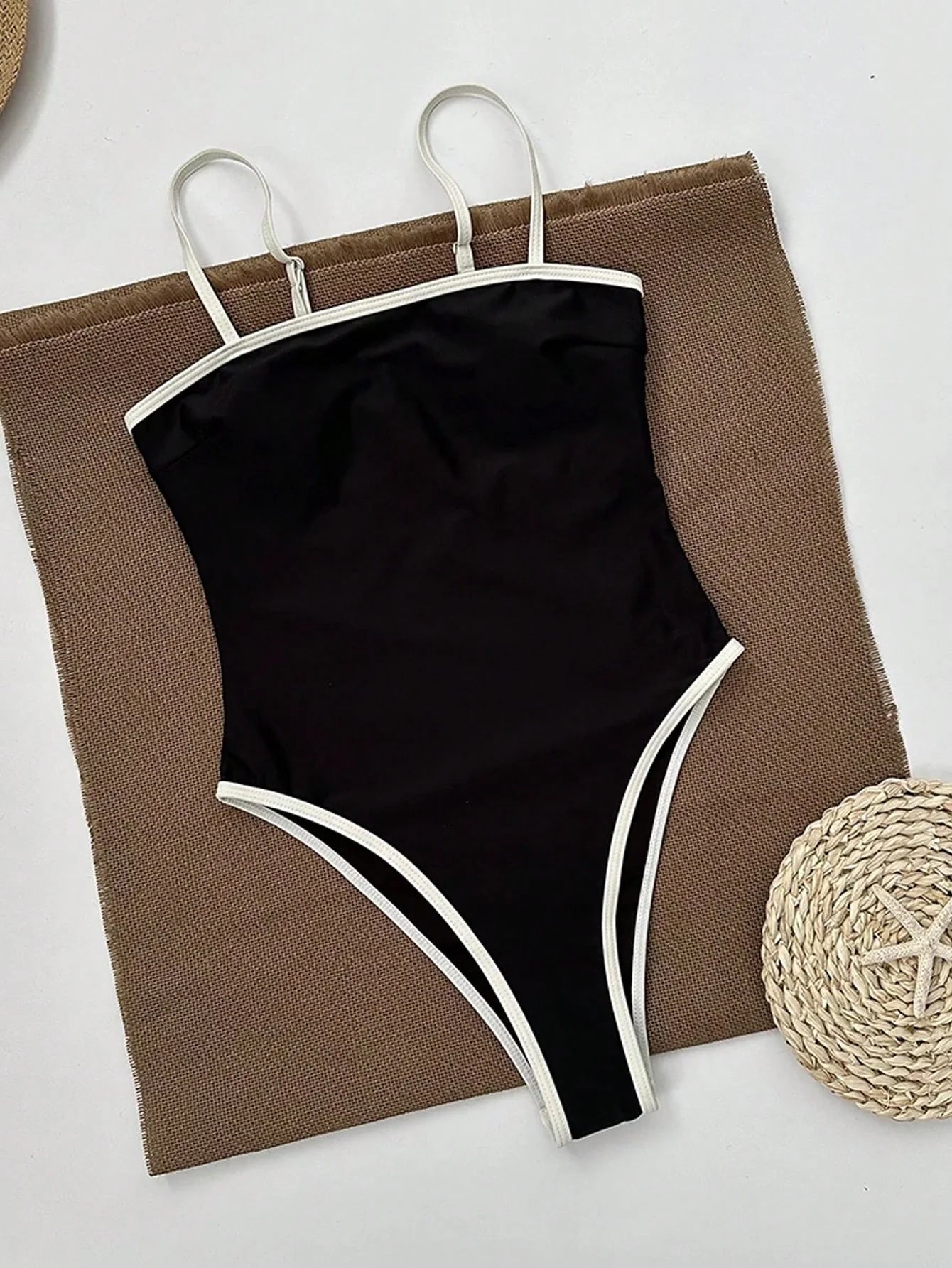 Nerina | Women's Elegant High Leg Underwire-Free Quick-Dry One Piece Swimsuit 4