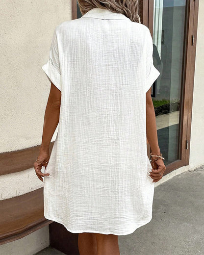 Vacation Cotton Relaxed Maxi Dress with Flowy Silhouette | Mira 8